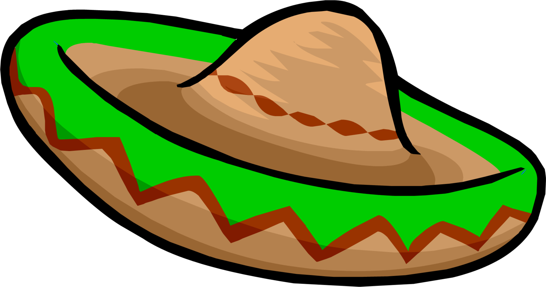 Cartoon Sombrero Mexicano Clipart - Free to use Clip Art Resource