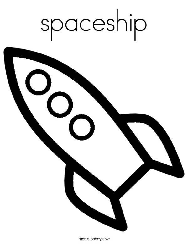 Rocket Ship Coloring Page - ClipArt Best