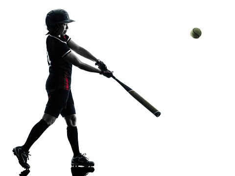 Softball White Background Pictures, Images and Stock Photos