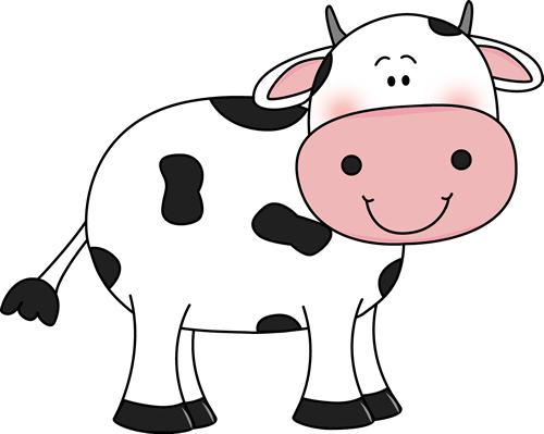 Cow clip art for kids free - Vergilis Clipart