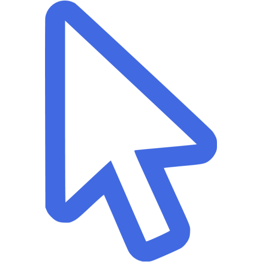 Royal blue cursor icon - Free royal blue cursor icons