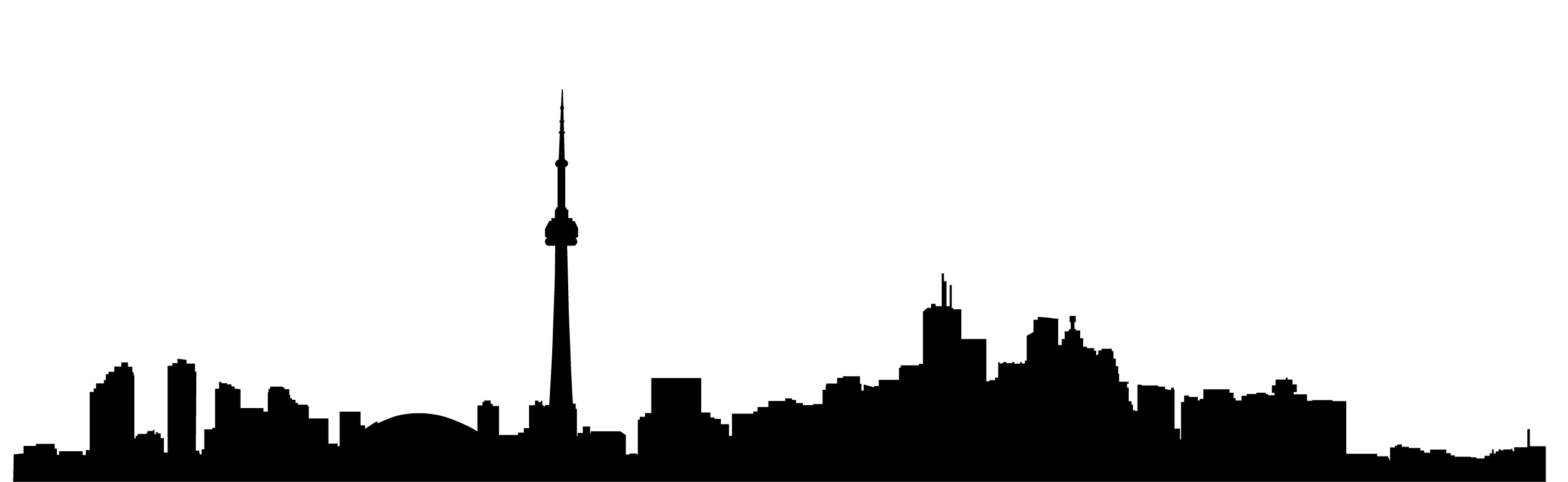 Toronto Skyline Silhouette - ClipArt Best - ClipArt Best