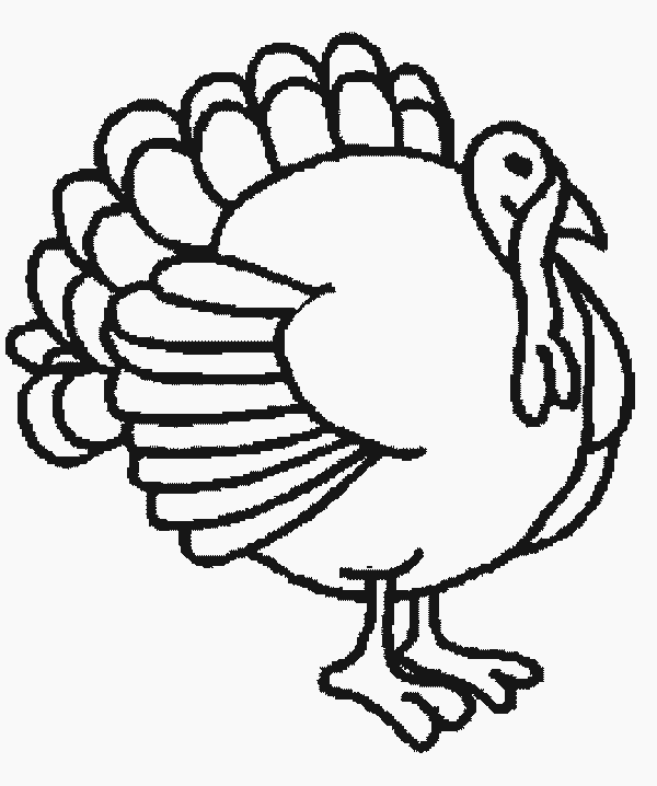 Turkey Line Art - ClipArt Best