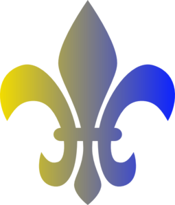 Mardi gras fleur de lis clip art at vector clip art image #7601