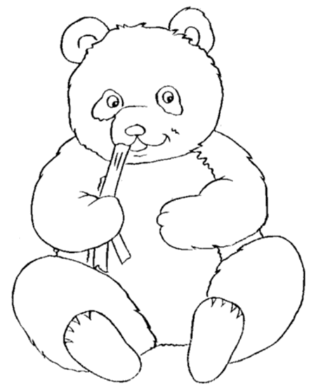 Panda Bear Coloring Pages Pictures Tattoo Page 13