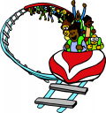 Royalty Free Amusement Park Clipart