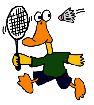 Badminton Cartoon - ClipArt Best