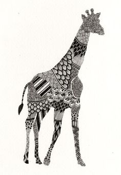 Giraffes ? | Giraffe Art, Giraffe Painting and ...