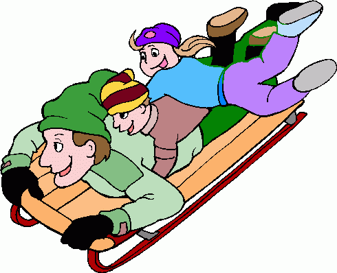 Sledding Clipart - ClipArt Best