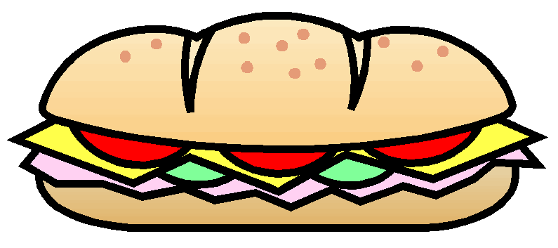 Deli Sandwich Clipart