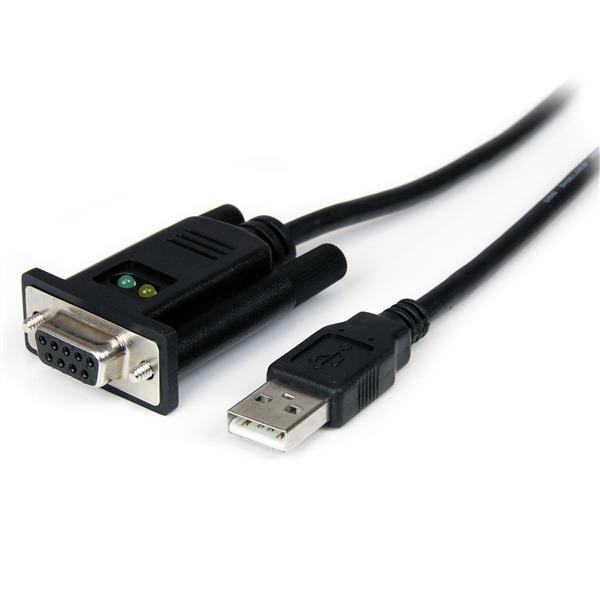 USB to Null Modem Adapter - USB RS232 DB9 Serial Null Modem Cable ...