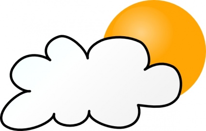 Cloudy Clipart craft projects, Symbols Clipart - Clipartoons