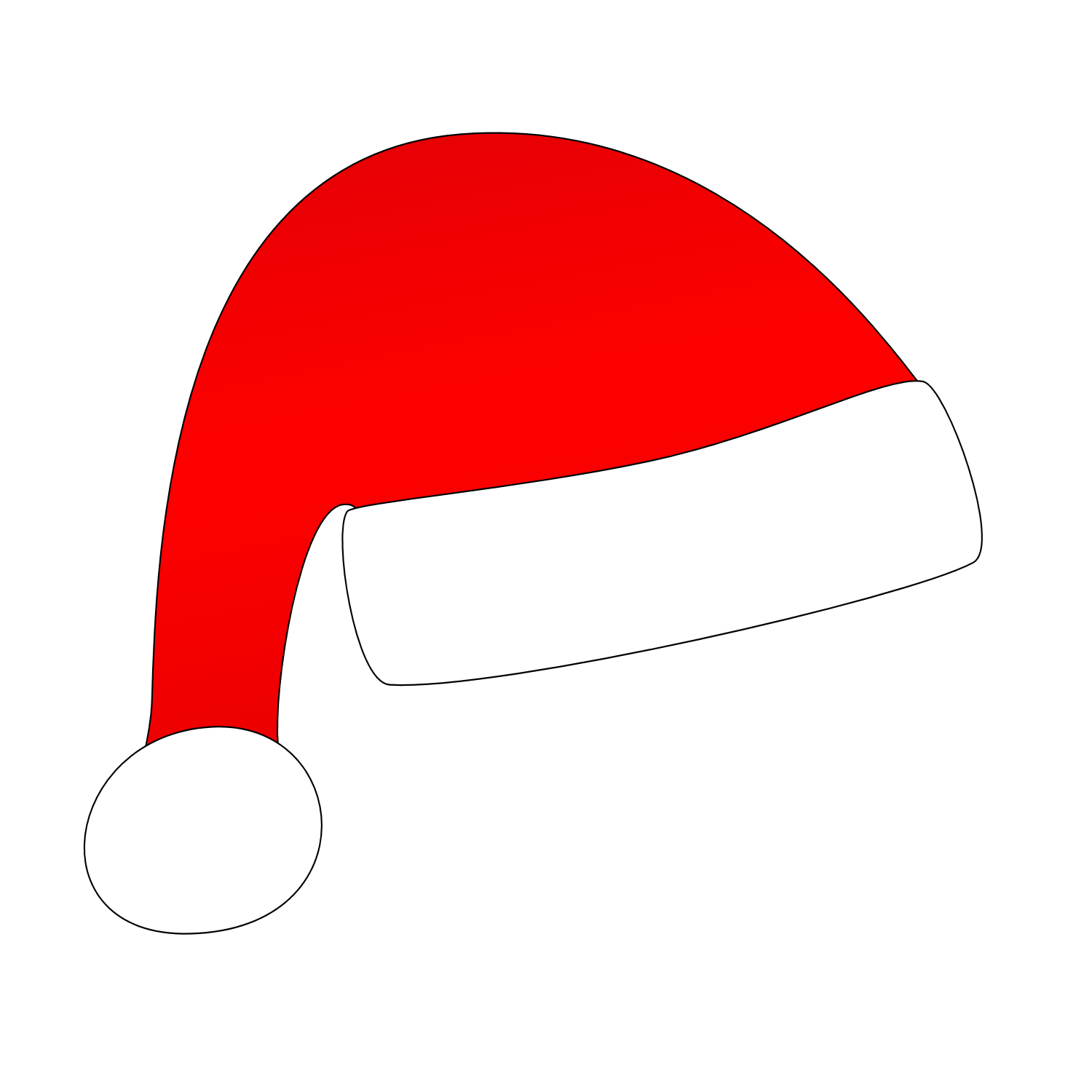 Animated santa hat clipart