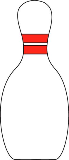 Free Printable Bowling Pin Template ClipArt Best