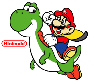 Mario & Yoshi - Free Clipart Images