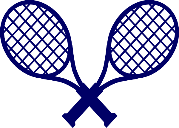 Racket Badminton Clipart