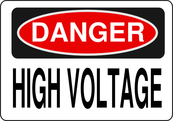 danger-high-voltage-signs-clipart-best