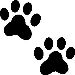 Dog Paw Print Template - ClipArt Best