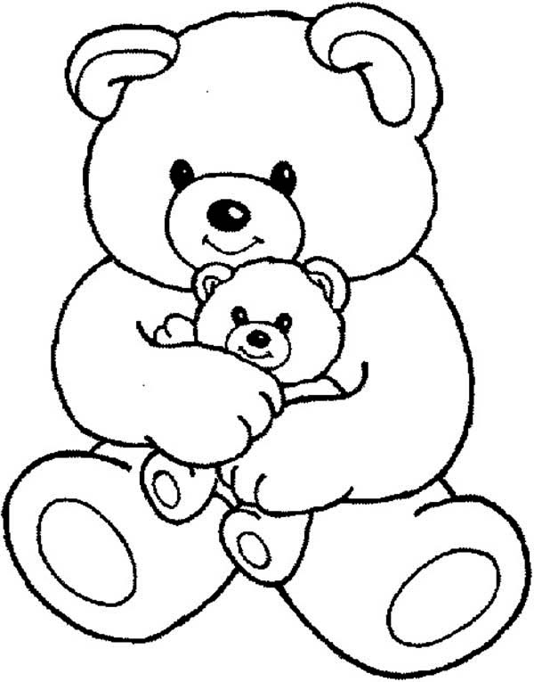 Teddy Bear Coloring Pages #10313