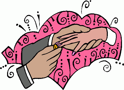 Wedding animated clipart