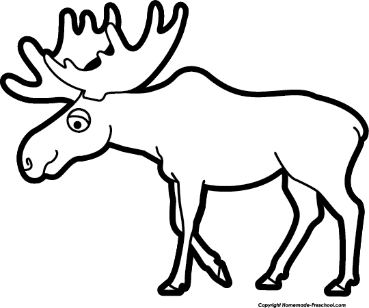 Free Moose Clipart