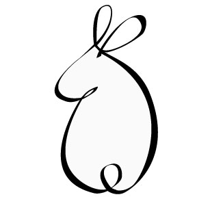 Bunny Logo Symbol by DeathlyTriforce on DeviantArt