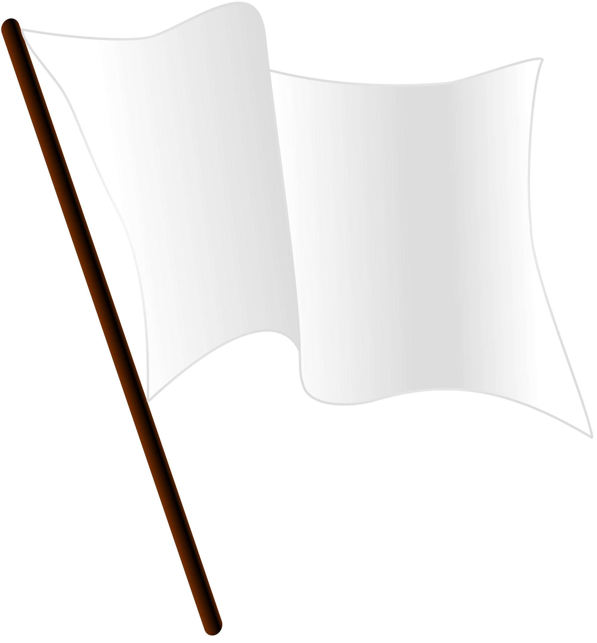 File:White flag waving.svg