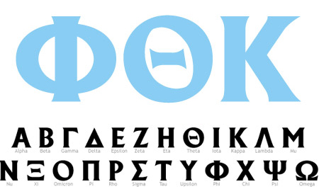 Greek Letters Stickers & Decals - Car Stickers