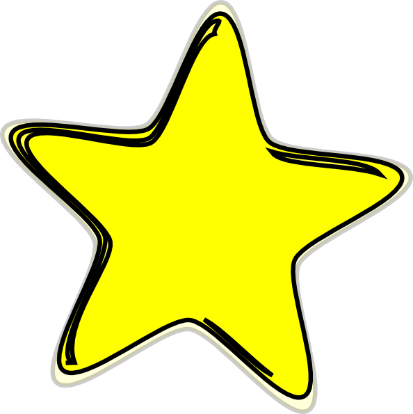 Free Yellow Stars Clipart Image - 7047, Yellow Star Clip Art ...