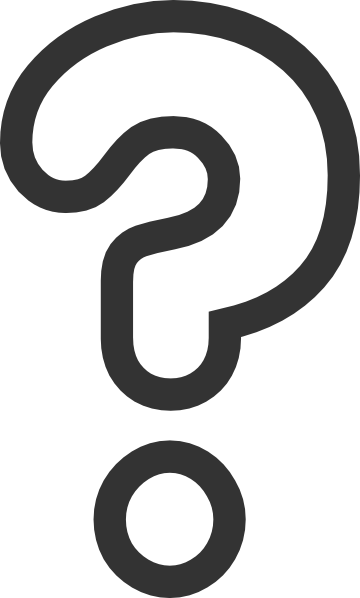 Question mark clip art