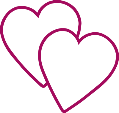 Double Heart Clipart