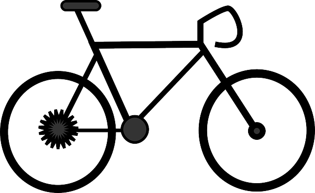 TWO, OUTLINE, SILHOUETTE, CARTOON, BIKES, BIKE, ROAD - Public ...