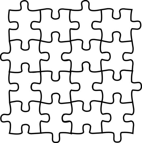 Autism Puzzle Drawing - ClipArt Best
