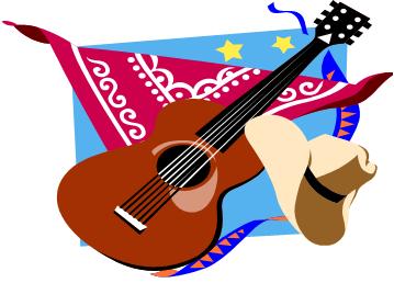country western music clipart