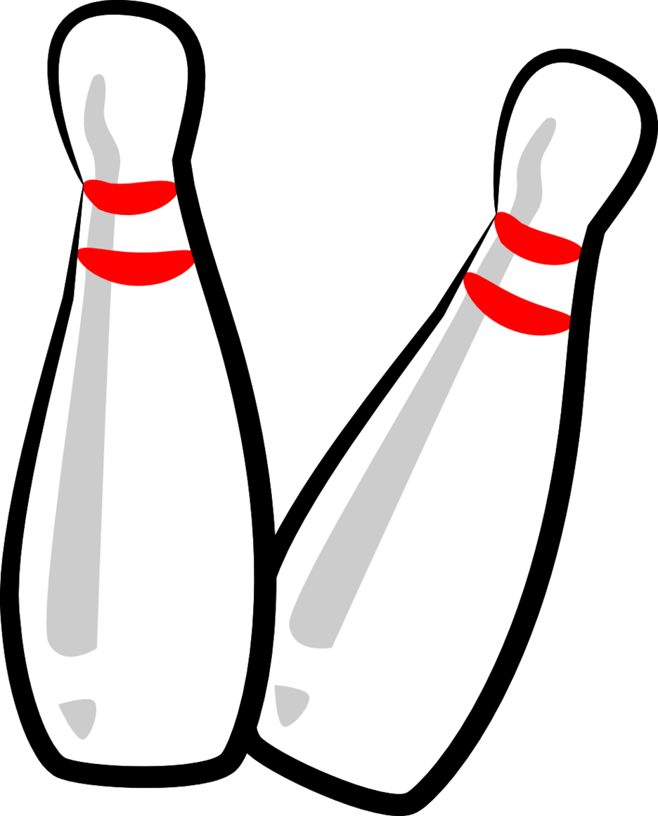 Bowling Pins Clip Art - Tumundografico
