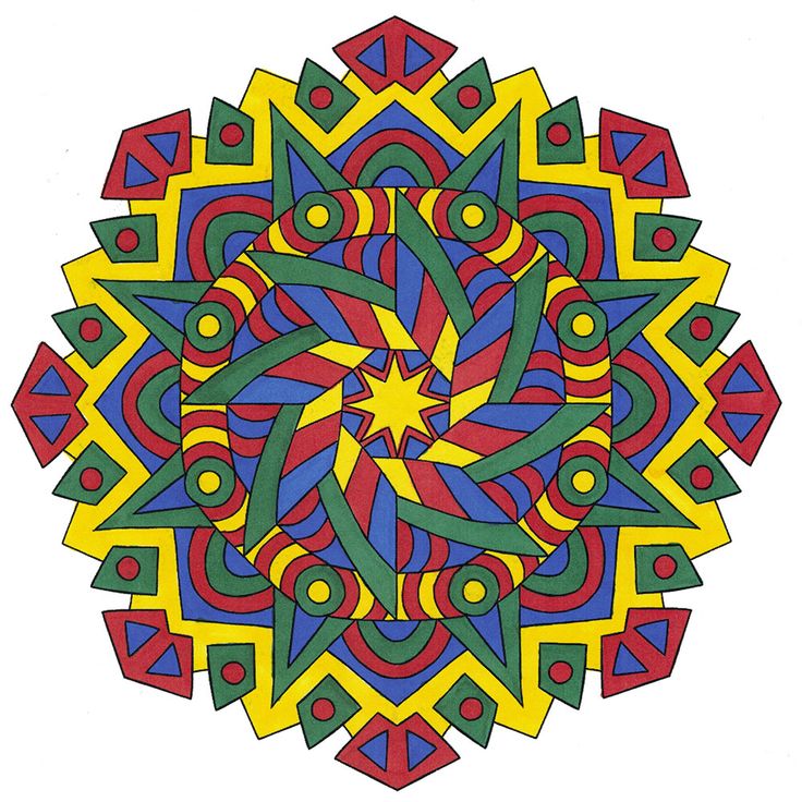 1000+ images about Finished Mandalas in Color ...