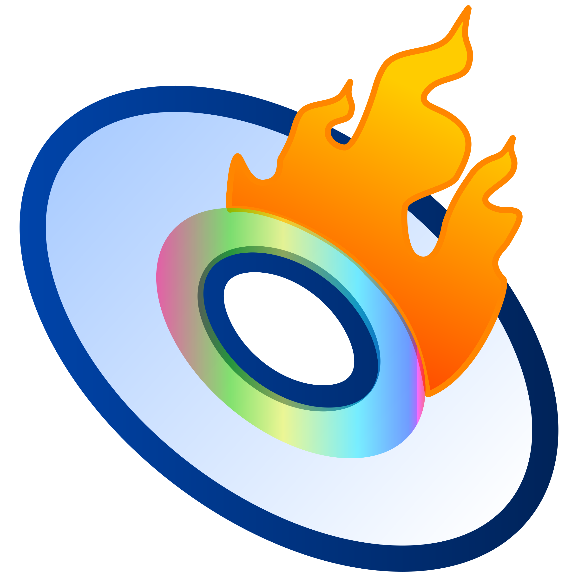 Clipart - Burn CD