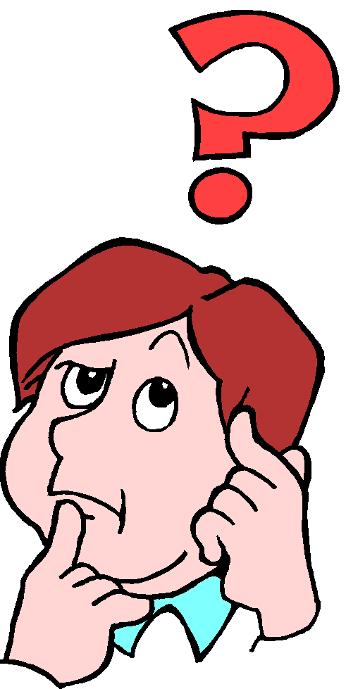 Puzzled Person Clipart