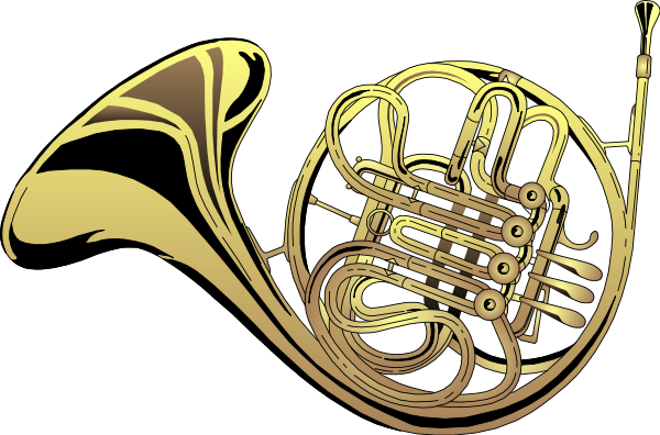 Free French Horn Clip Art