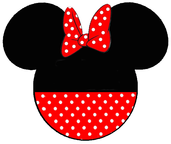 Minnie mouse outline clipart