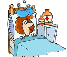 Sick People Clipart