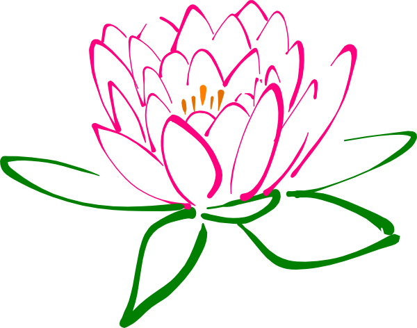 Lotus flower clipart for your website | ClipartMonk - Free Clip ...