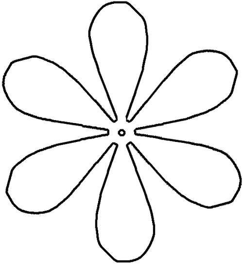 Pictures Of Flowers To Trace - ClipArt Best