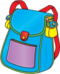 Free Book Bag Clipart