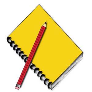 Pencil And Book Clipart - Free Clipart Images