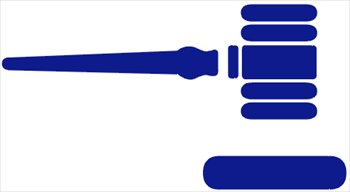 Clip art gavel clipart - Clipartix