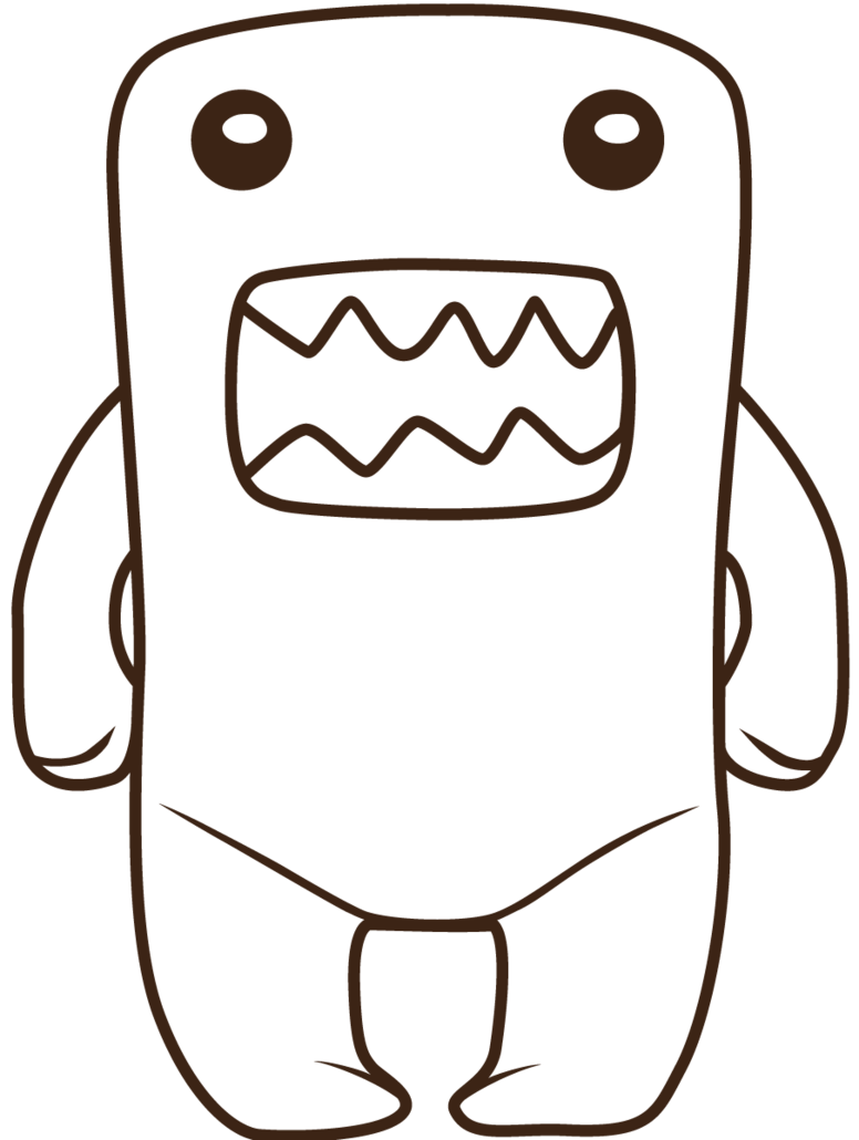 Domo Coloring Pages