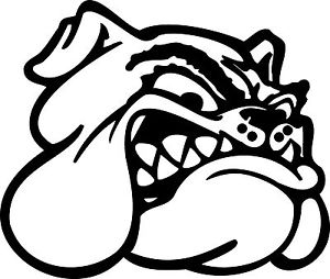 2x BULLDOG Car,Motor Bike Vinyl Decals Graphic Sticker | eBay