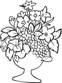 Coloring, Coloring pages and Flower