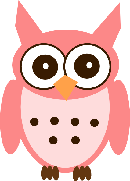 Girl Owl Clipart